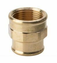 Viega - Manchon 1 x 1/2 Bronze / usine - 3240