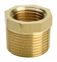 Viega - Verloopstuk 2 x 1 brons / blank model 3241