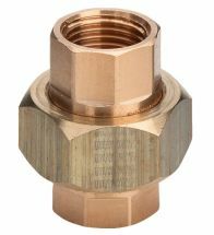 Viega - 3-delige koppeling 1/2" brons / blank model 3330 - 271022