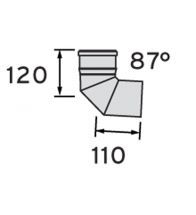 Vaillant - Coude 87° AL