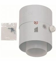Vaillant Adaptor 80/125 met testopening - 301369
