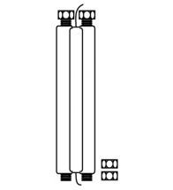 Vaillant - RVS geisoleerde twin-buizen DN20 15 meter per rol