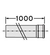 Vaillant - Verlengstuk 0,5m pp 80mm