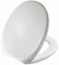 Pressalit - Abbatant wc 1000 blanc charnières fixes en acier inoxydable - 304