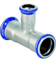 Geberit - Té réduit Mapress Acier Inoxydable: d=42mm, d1=28m m, d2=42mm - RVS