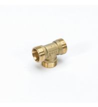 Begetube - Té fileté réduit 3/4 ek x 1/2 x 3/4 ek MMM laiton