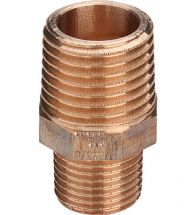 Viega - Nipple de reduction 1 1/2 x 1 Bronze / usine 3245
