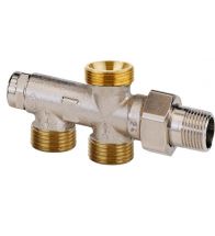 IMI Heimeier Distibuteur duolux bitube rob. isol. dn15 g1/2 - 3801-02.000