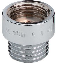 Viega - Rallonge de robinet 1/2 x 15 Bronze / chrome - 3526