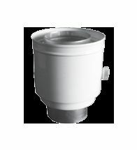 ACV - Meetelement ALU/GLV 80/125 voor HR-ketel - 537D6257