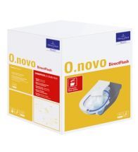 Villeroy & Boch O.Novo hangtoilet Combi-Pack - Villeroy & Boch wc wit met direct flush en soft close - 5660HR01