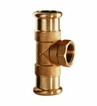 VSH - T trans. bronze 28x1/2 x28 F eau potable XPress Koper - 6130G