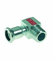 VSH - Coude trans. acier 15x1/2 M 90 chauffage XPress Staalverzinkt - C1428