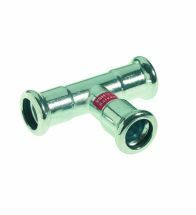 VSH - Pressfitting T-stuk 42x42x42mm staal verzinkt - C1414