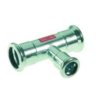 VSH - Pressfitting T-stuk 76,1x54x76,1mm staal verzinkt - C1415