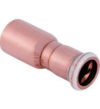 Geberit - Réduction Mapress Cuivre avec tuyau d’emboitement: d=35mm, d1=28mm - Koper