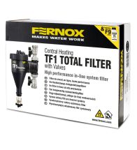 Fernox Lucht- en vuilafscheider TF1 Total Filter set met Protector F9 3/4 265 ml - 62764