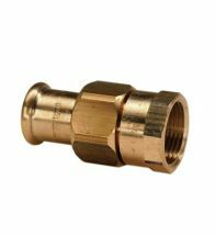 VSH - Brons pressfitt.3-del.kopp. 2Fx54 code - 6330G