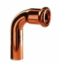 VSH - Courbe à sertir MF cuivre 88.9 MF 90 eau potable XPress Koper - 7001A