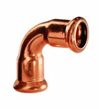 VSH - Courbe à sertir cuivre 54 FF 90° eau potable XPress Koper - 7002A