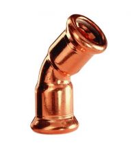 VSH - Courbe à sertir cuivre 35 FF 45° eau potable XPress Koper - 7041