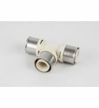 Begetube - Té à sertir plastique 40/3.5 FFF eau potable Alpex