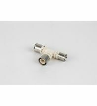 Begetube - Té réduit à sertir plastique 20/2x20/2x16/2 FFF eau potable Alpex