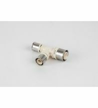 Begetube - Té réduit à sertir plastique 26/3x20/2x20/2 FFF eau potable