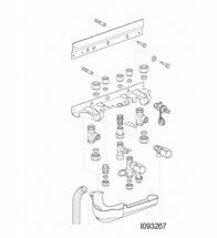 ACV onderaansluitset HRE compleet voor kombi toestel 91093267