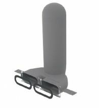 Zehnder - plenum CLRF 90gr - 2xComfoTube Flat - zijaansl. 100m3/h - L=300mm