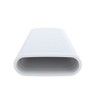 Zehnder Conduit de ventilation ovale ComfoFlat 51 HDPE 139x51 mm 50 m blanc - 990328078