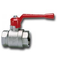 Cimberio - Robinet à boisseau sphérique femelle/femelle à pas sage intégral série T avec levier 2.1/2 - 14