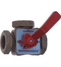 Tempolec - Driewegmengkraan 6/4 met draad messing