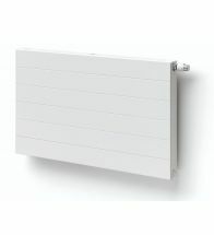 Henrad Paneelradiator everest line eco 22 hxl=700x400mm 693w en442 75/65/20 wit ral9016 , aansluiting: rechts / midden - 451072204