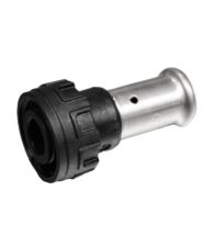 Henco Persaansluitkoppeling kunststof met euroconus 20/2mm x 1/2" ff (drink)waterpvdf - 19PK-2005