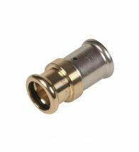 Henco Persovergangsstuk messing 16/2mm x 15mm pers (drink)water - 36P-1615P