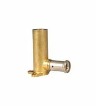 Henco Persmuurplaat messing 20/2mm x 1/2" f (drink)water - 4P-2004