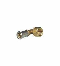 Henco Persovergangsknie messing 20/2mm x 1/2" f 90° (drink)water - 6P-2004