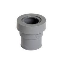 Nicoll Manchon PVC à coller à lèvre FF 32 mm gris - MAF2J
