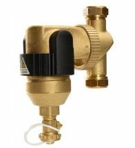 Spirotech - Vuilafscheider Spirotech Mbc1 28Mm Knel Horizontaal En Verticaal Met Magneet - Ue028Wh