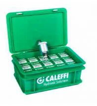 Caleffi - PROMO kunstst koffer 15 x autom.ontl.3/8 met hygrocopische kap
