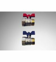 Radson - Set bolkraan recht 1M-1F