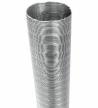Isoleco - Inox flexible doublew. ISOFLEX 130 mm acier inoxydable 316, épaisseur 0,12mm rouleau 10m - 31.475.13.10