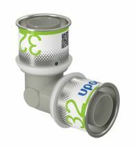 Uponor - S-Press PLUS knie 90gr PPSU 32-32