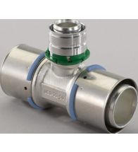 Uponor - Pers T-stuk verlopend 40 x 32 x 40 unipipe B - Press