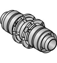 Uponor - Perskoppeling recht 50 x 50 unipipe - Press
