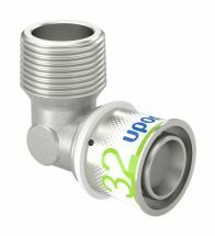 Uponor - S-Press PLUS knie 90gr buitendraad 32-R1 MT (ex U1014770)