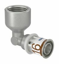 Uponor S-Press PLUS knie 90gr binnendraad 16-RP1/2 FT - U1070539