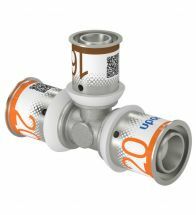 Uponor - S-Press PLUS T-stuk verlopend 20-16-20