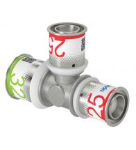 Uponor - S-Press PLUS T-stuk verlopend 32-25-25